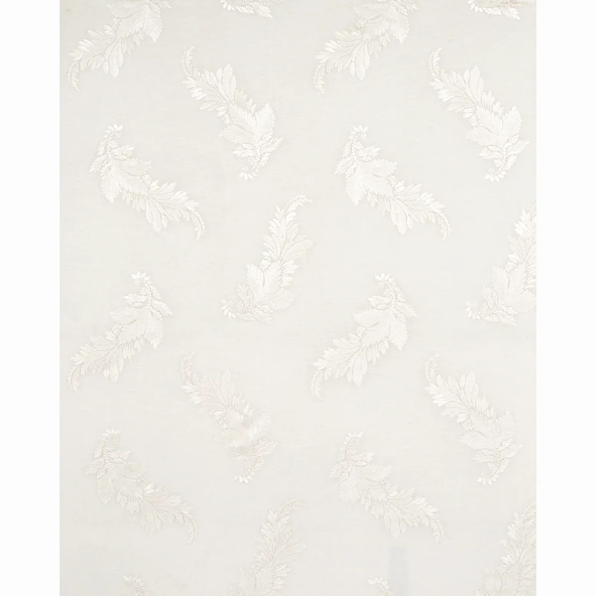 CONTESSA EMBROIDERED SHEER Fabric – IVORY | Schumacher | Wal CONTESSA EMBROIDERED SHEER fabric IVORY color by Schumacher
