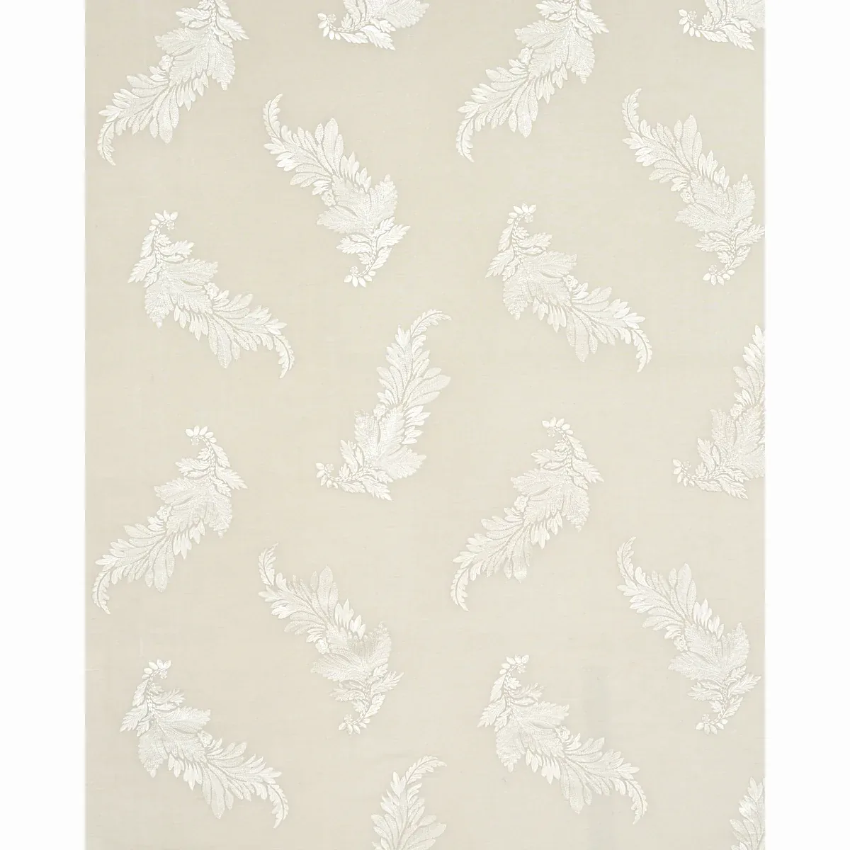 CONTESSA EMBROIDERED SHEER Fabric – PEARL | Schumacher | Wal CONTESSA EMBROIDERED SHEER fabric PEARL color by Schumacher