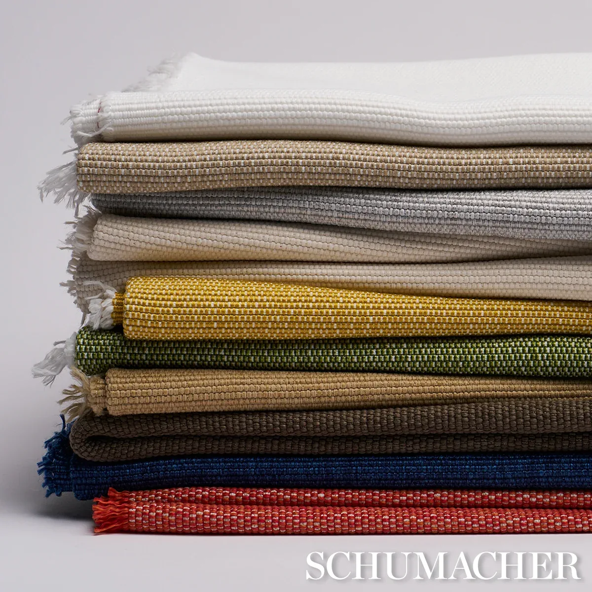 Cooper Indoor/outdoor Fabric – WHITE | Schumacher | Wallpape Cooper Indoor/outdoor fabric WHITE color by Schumacher