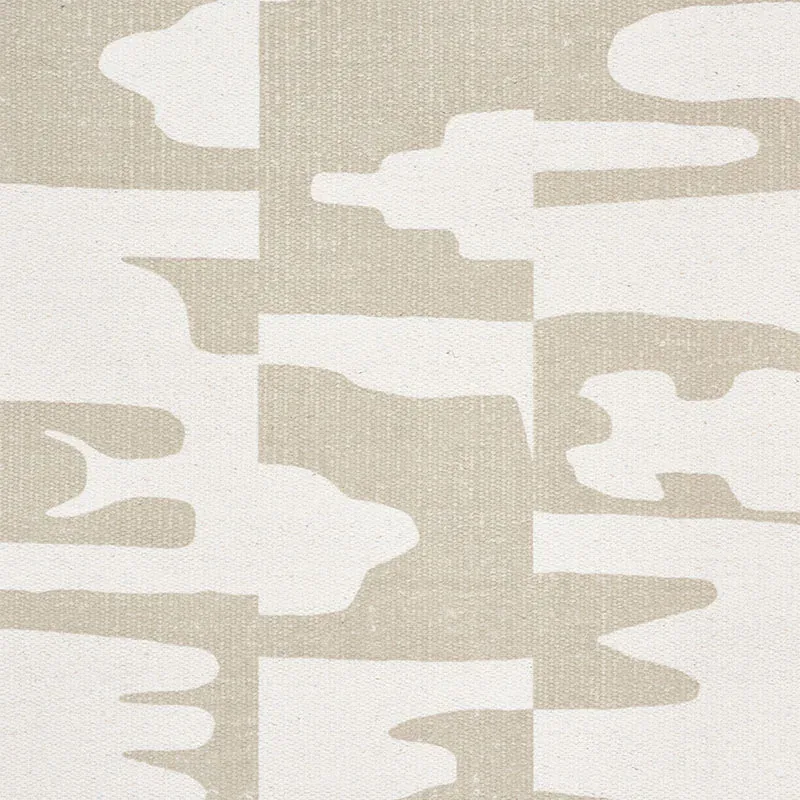 COPP fabric NATURAL color by Schumacher
