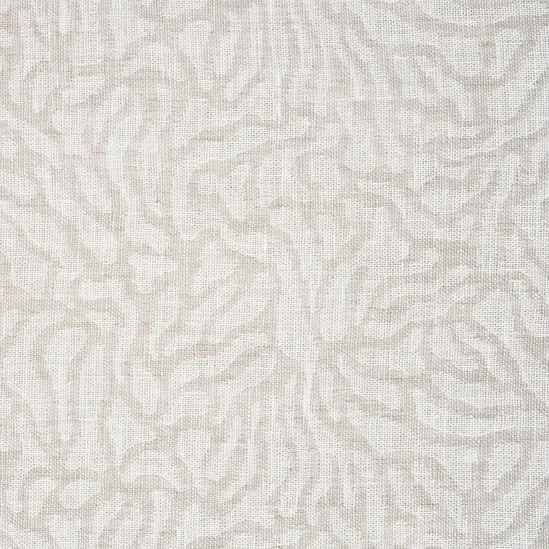 CORA DOUBLE FACE CASEMENT fabric LINEN color by Schumacher