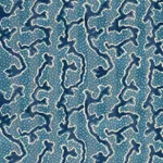 CORAIL VELVET Fabric – MEDITERRANEAN | Schumacher | Wallpape CORAIL VELVET fabric MEDITERRANEAN color by Schumacher