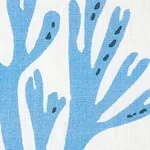 Coral fabric BLUE color by Schumacher