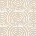 CORALLINE fabric SAND color by Schumacher