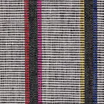 CORCHA HAND WOVEN STRIPE fabric MONO MULTI color by Schumacher