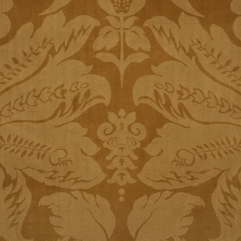 CORDWAIN VELVET Fabric – GOLD | Schumacher | Wallpaper Twins CORDWAIN VELVET fabric GOLD color by Schumacher