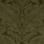 CORDWAIN VELVET fabric OLIVE color by Schumacher