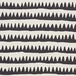 CORFU HAND PRINTED STRIPE Fabric – BLACK | Schumacher | Wall CORFU HAND PRINTED STRIPE fabric BLACK color by Schumacher