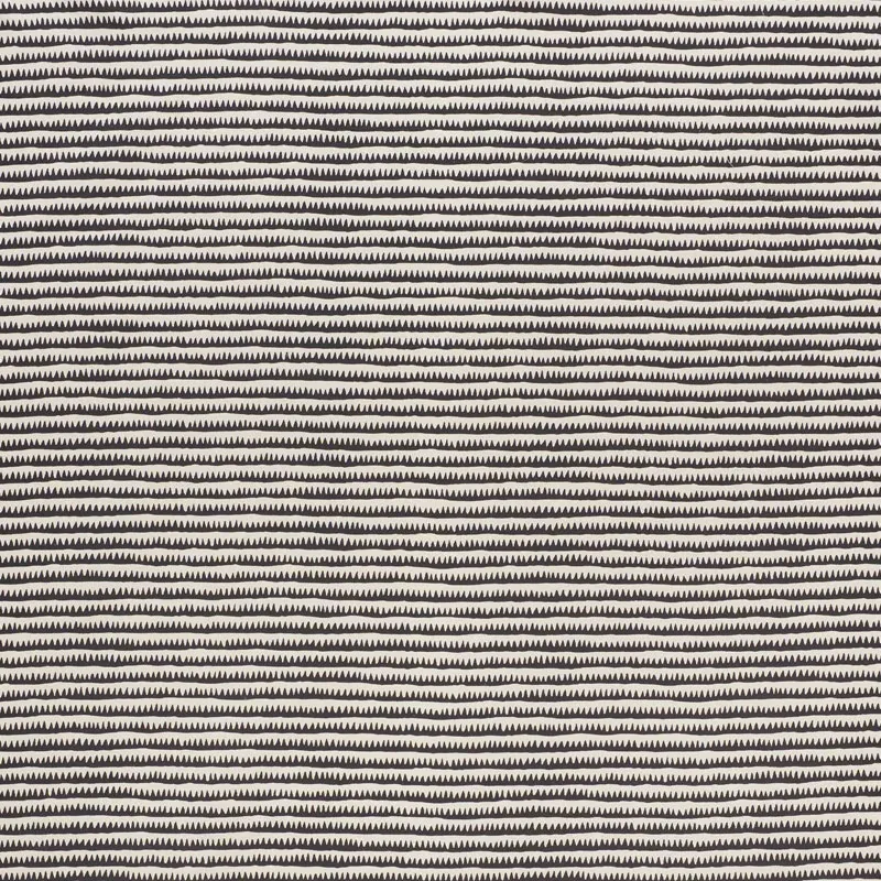 CORFU HAND PRINTED STRIPE Fabric – BLACK | Schumacher | Wall CORFU HAND PRINTED STRIPE fabric BLACK color by Schumacher