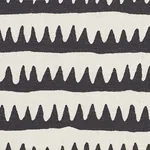CORFU HAND PRINTED STRIPE Fabric – BLACK | Schumacher | Wall CORFU HAND PRINTED STRIPE fabric BLACK color by Schumacher