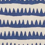 CORFU HAND PRINTED STRIPE Fabric – NAVY | Schumacher | Wallp CORFU HAND PRINTED STRIPE fabric NAVY color by Schumacher