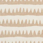 CORFU HAND PRINTED STRIPE Fabric – SAND | Schumacher | Wallp CORFU HAND PRINTED STRIPE fabric SAND color by Schumacher