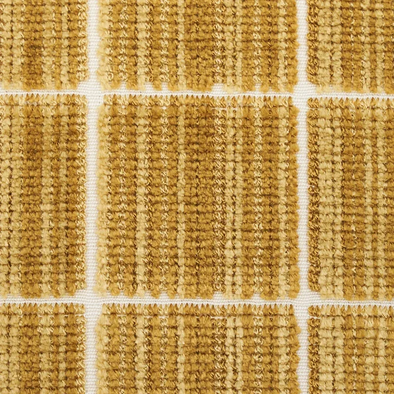 CORNEILLE VELVET Fabric – GOLD | Schumacher | Wallpaper Twin CORNEILLE VELVET fabric GOLD color by Schumacher