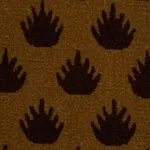 CORONATION VELVET fabric BRONZE color by Schumacher
