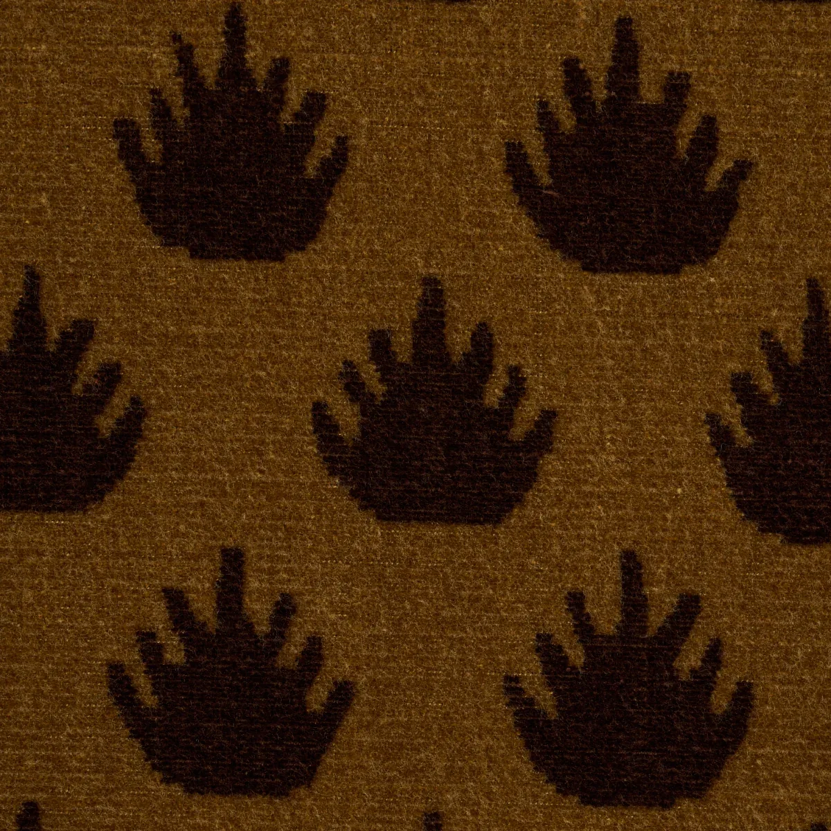CORONATION VELVET fabric BRONZE color by Schumacher
