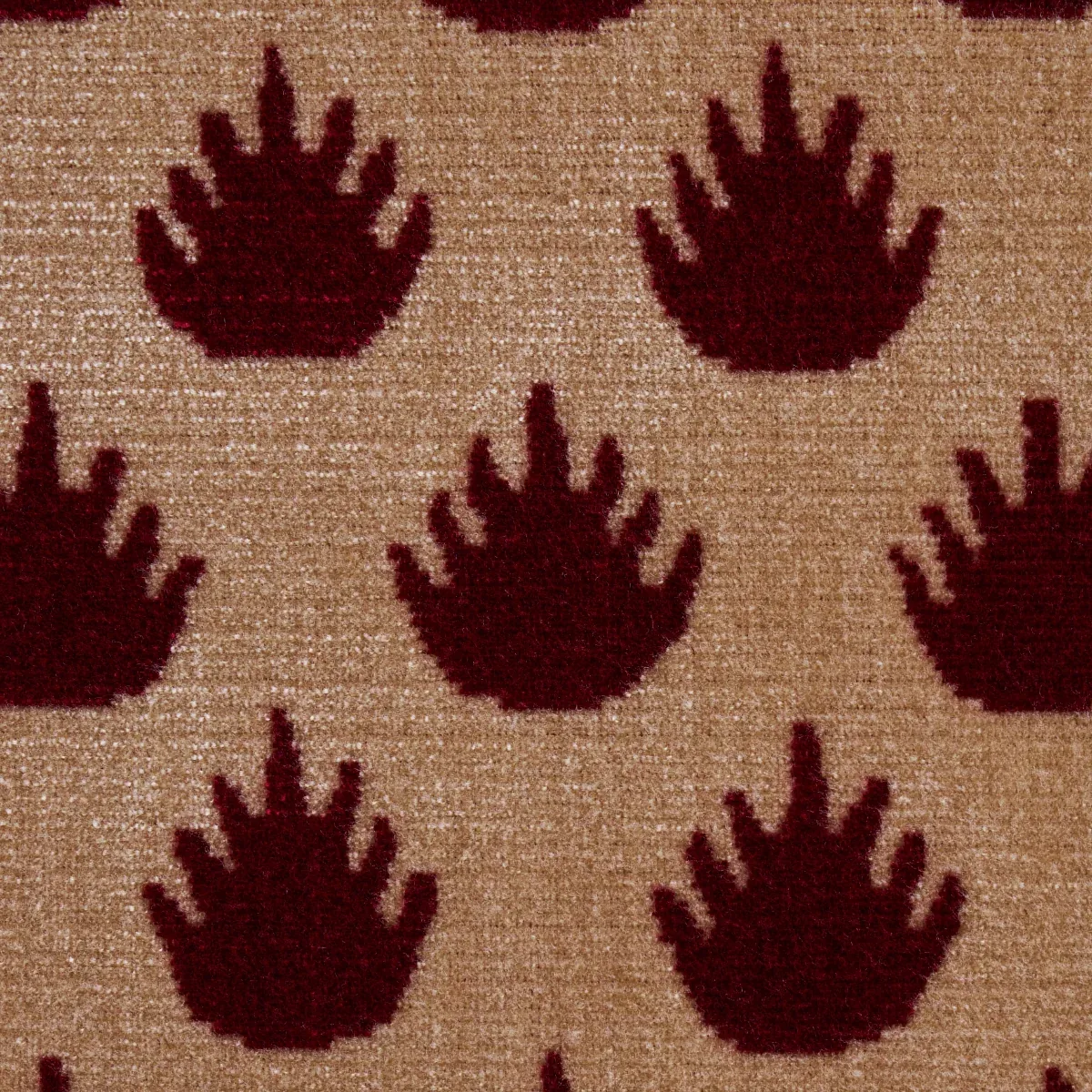 CORONATION VELVET Fabric – GARNET | Schumacher | Wallpaper T CORONATION VELVET fabric GARNET color by Schumacher