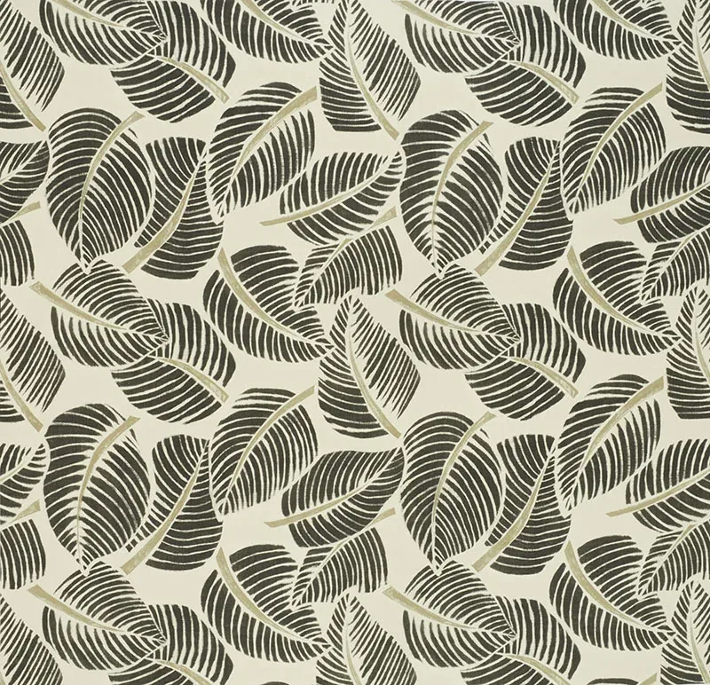 COSTA RICA fabric FADED BLACK color by Schumacher