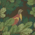 COVEY HEDGE fabric CHESTNUT color by Schumacher