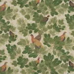 COVEY HEDGE Fabric – PINE | Schumacher | Wallpaper Twins COVEY HEDGE fabric PINE color by Schumacher