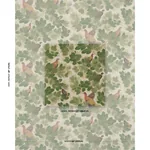 COVEY HEDGE Fabric – PINE | Schumacher | Wallpaper Twins COVEY HEDGE fabric PINE color by Schumacher