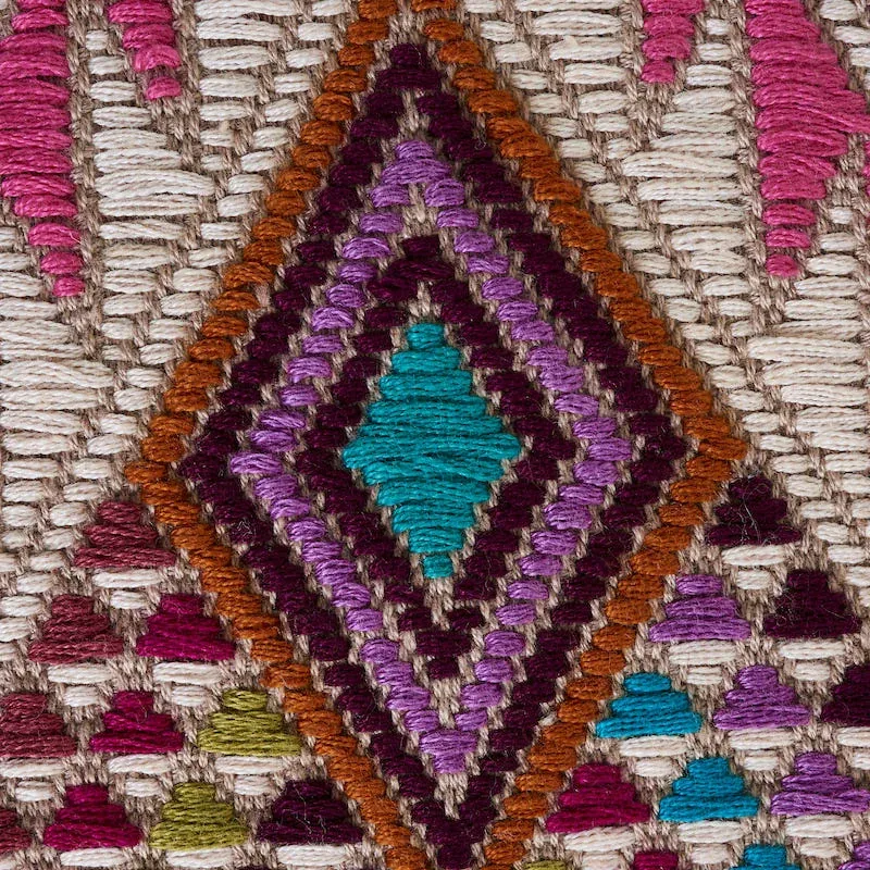 COYOLATE HAND WOVEN BROCADE Fabric – NOUGAT | Schumacher | W COYOLATE HAND WOVEN BROCADE fabric NOUGAT color by Schumacher