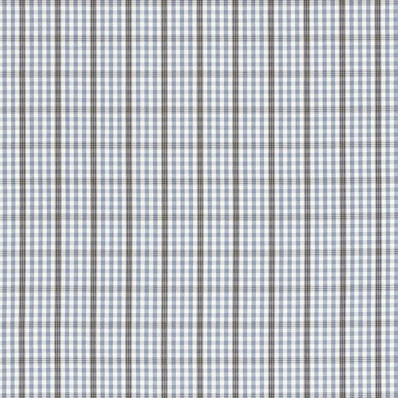 COZUMEL PLAID fabric CORNFLOWER color by Schumacher