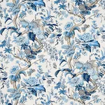 CRANLEY GARDEN Fabric – BLUE | Schumacher | Wallpaper Twins CRANLEY GARDEN fabric BLUE color by Schumacher