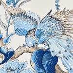CRANLEY GARDEN Fabric – BLUE | Schumacher | Wallpaper Twins CRANLEY GARDEN fabric BLUE color by Schumacher