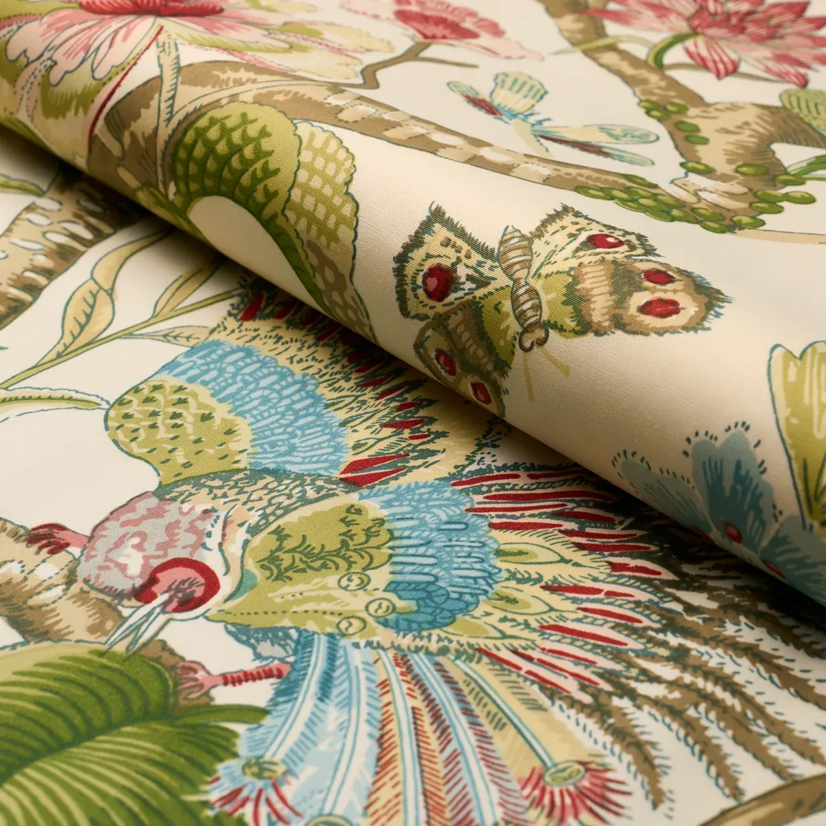 CRANLEY GARDEN Fabric – DOCUMENT | Schumacher | Wallpaper Tw CRANLEY GARDEN fabric DOCUMENT color by Schumacher
