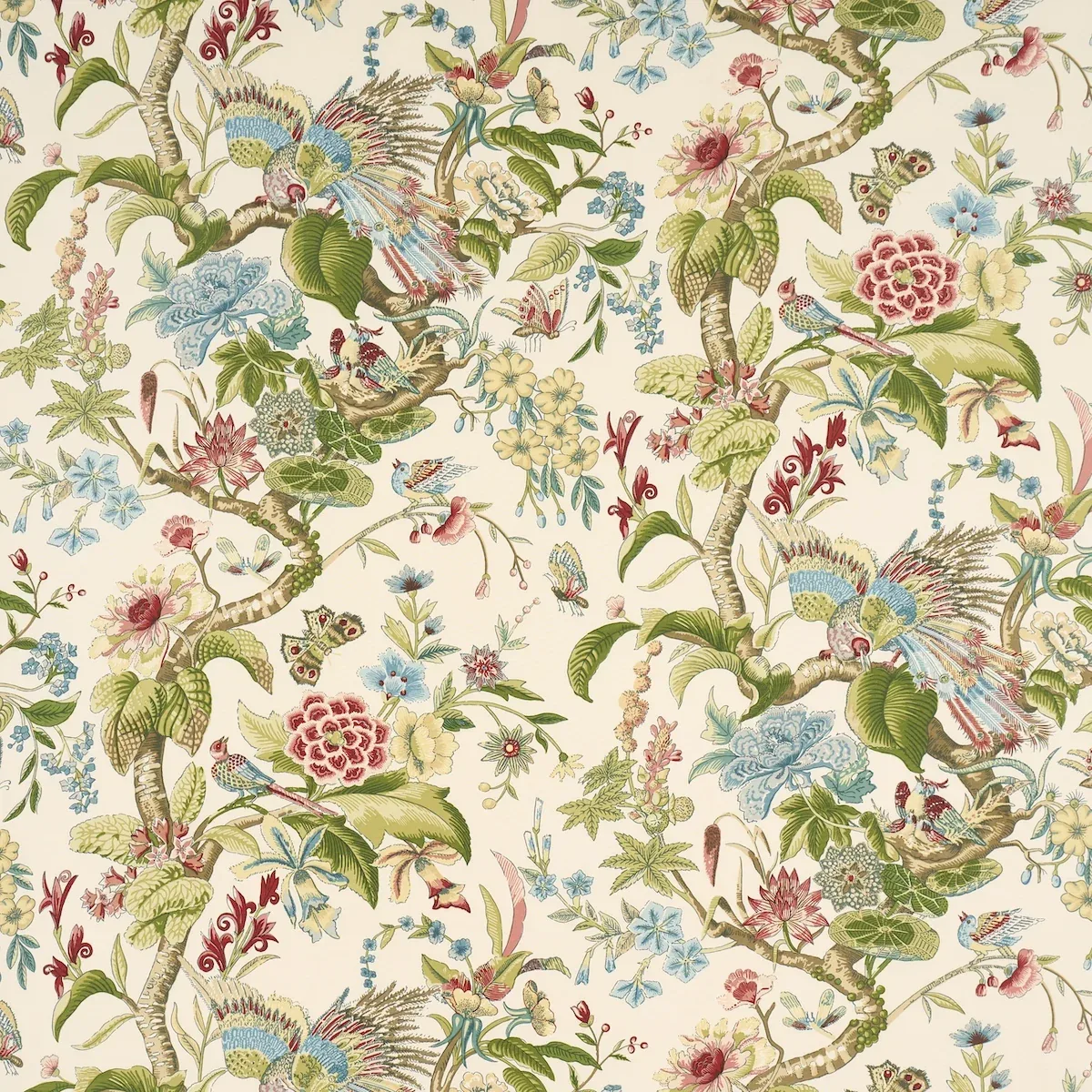 CRANLEY GARDEN fabric DOCUMENT color by Schumacher