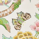 CRANLEY GARDEN fabric PINK color by Schumacher