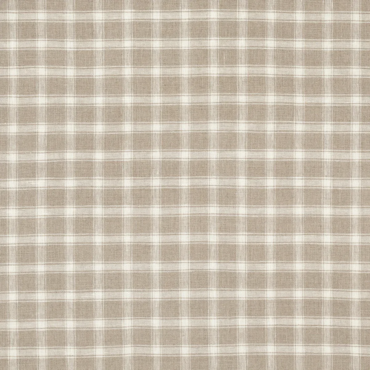 81453 | CRAWFORD LINEN CHECK – FLAX