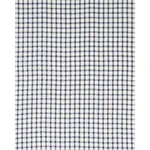CRAWFORD LINEN CHECK Fabric – INDIGO | Schumacher | Wallpape CRAWFORD LINEN CHECK fabric INDIGO color by Schumacher