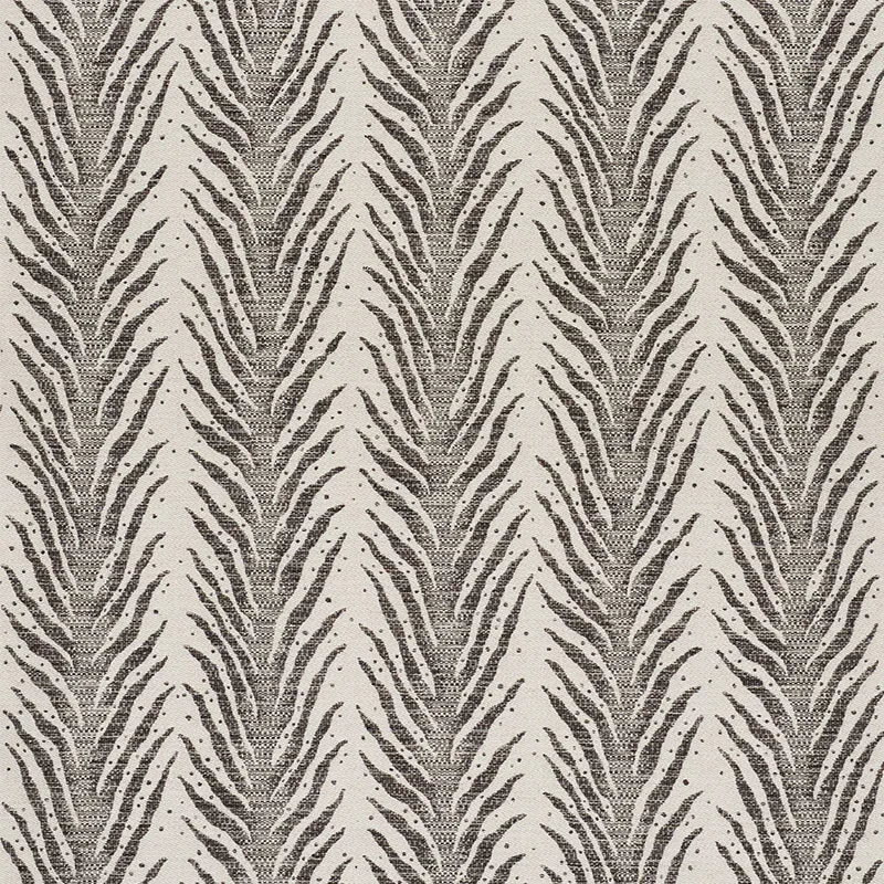 CREEPING FERN fabric BASALT color by Schumacher
