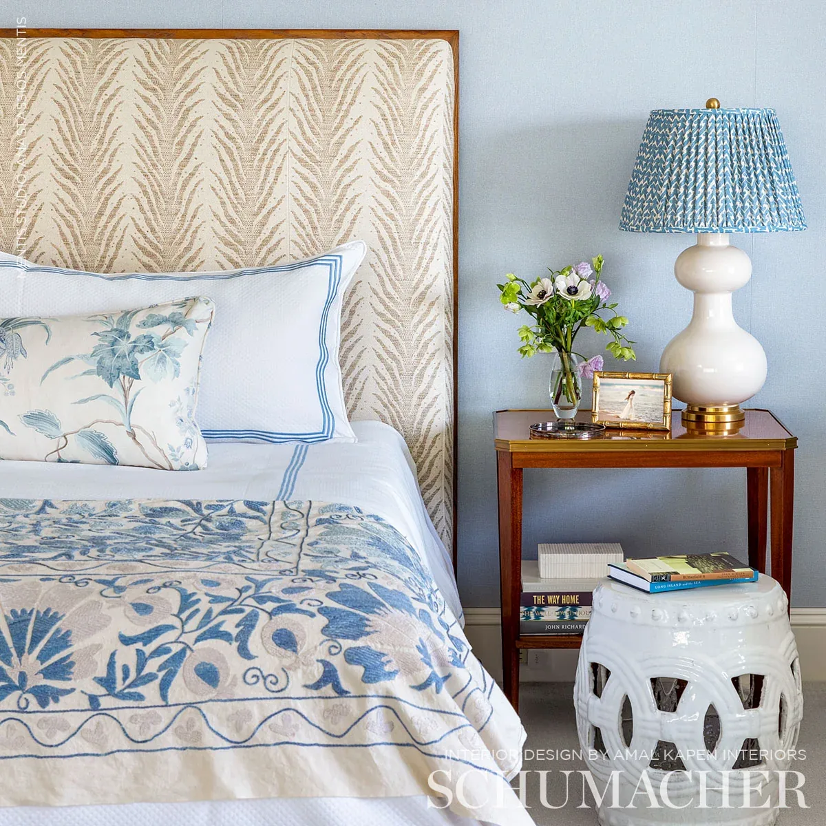 CREEPING FERN Fabric – DUNE | Schumacher | Wallpaper Twins CREEPING FERN fabric DUNE color by Schumacher