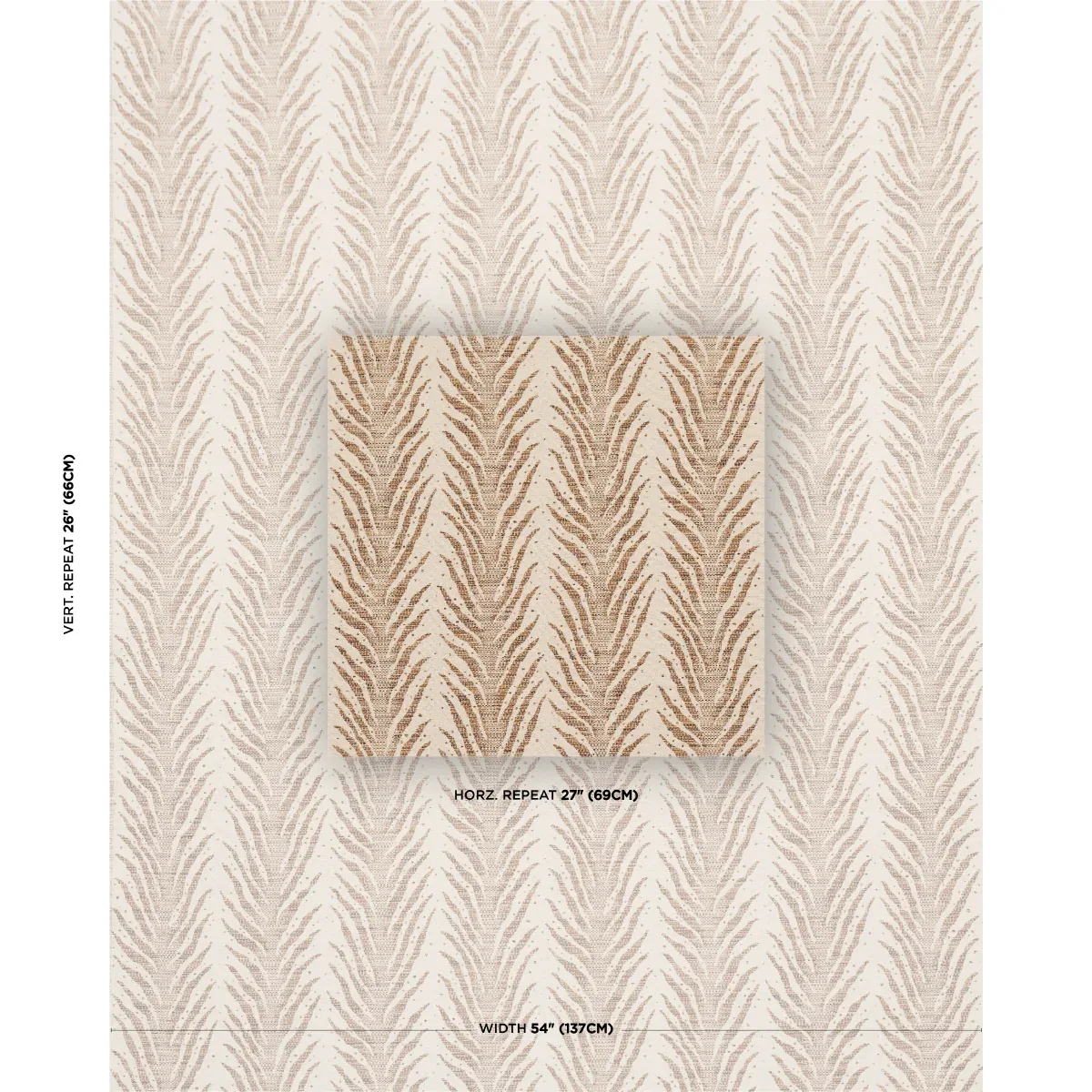 CREEPING FERN Fabric – MEDITERRANEAN SPICE | Schumacher | Wa CREEPING FERN fabric MEDITERRANEAN SPICE color by Schumacher