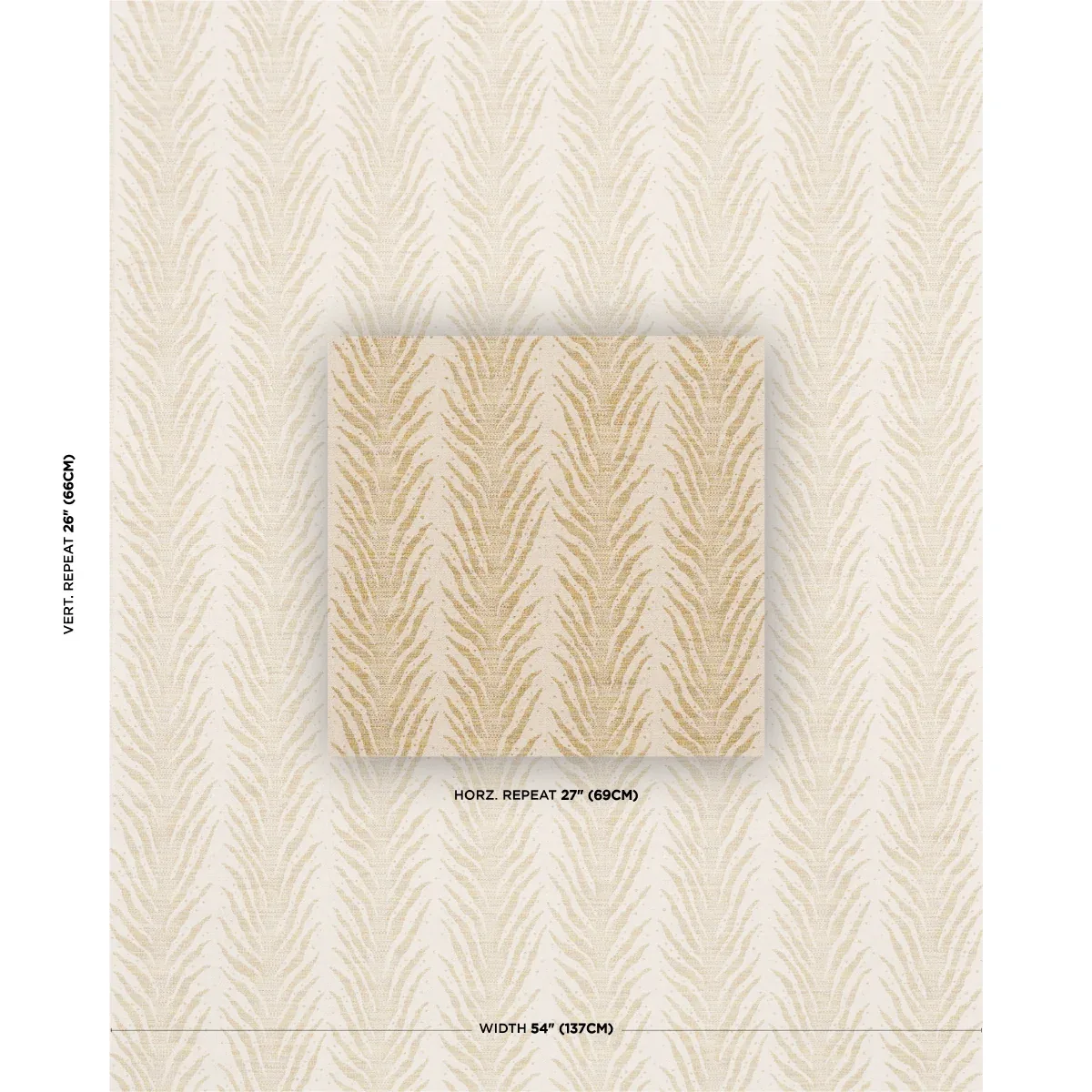 CREEPING FERN Fabric – MIMOSA GLOW | Schumacher | Wallpaper CREEPING FERN fabric MIMOSA GLOW color by Schumacher