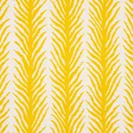 Creeping Fern Print Fabric – LEMONADE | Schumacher | Wallpap Creeping Fern Print fabric LEMONADE color by Schumacher