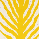 Creeping Fern Print Fabric – LEMONADE | Schumacher | Wallpap Creeping Fern Print fabric LEMONADE color by Schumacher
