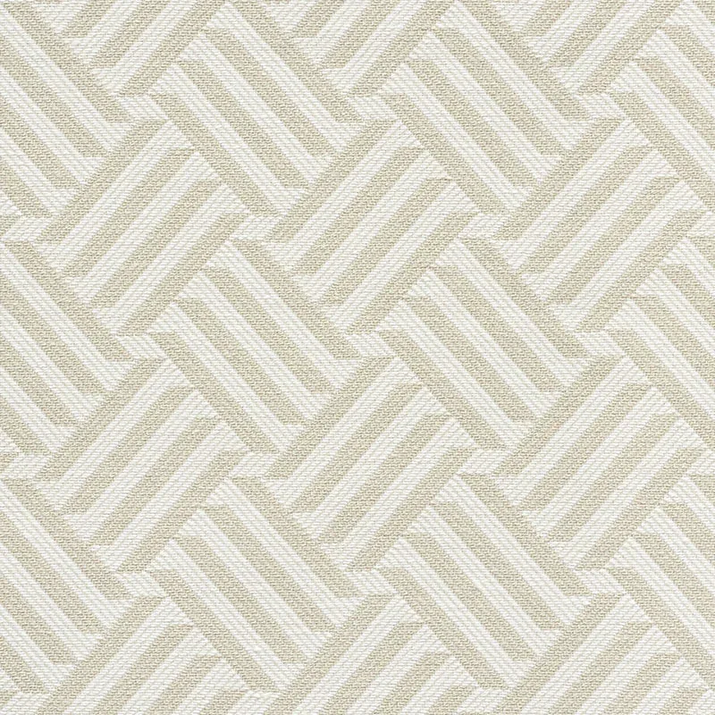 CROSS HATCH fabric NATURAL color by Schumacher