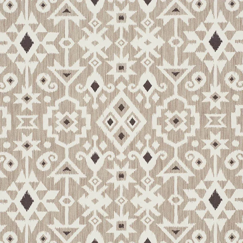 76520 | CRUSOE IKAT – GREIGE
