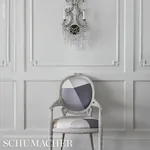CUBIST SILK PANEL fabric BLUSH color by Schumacher