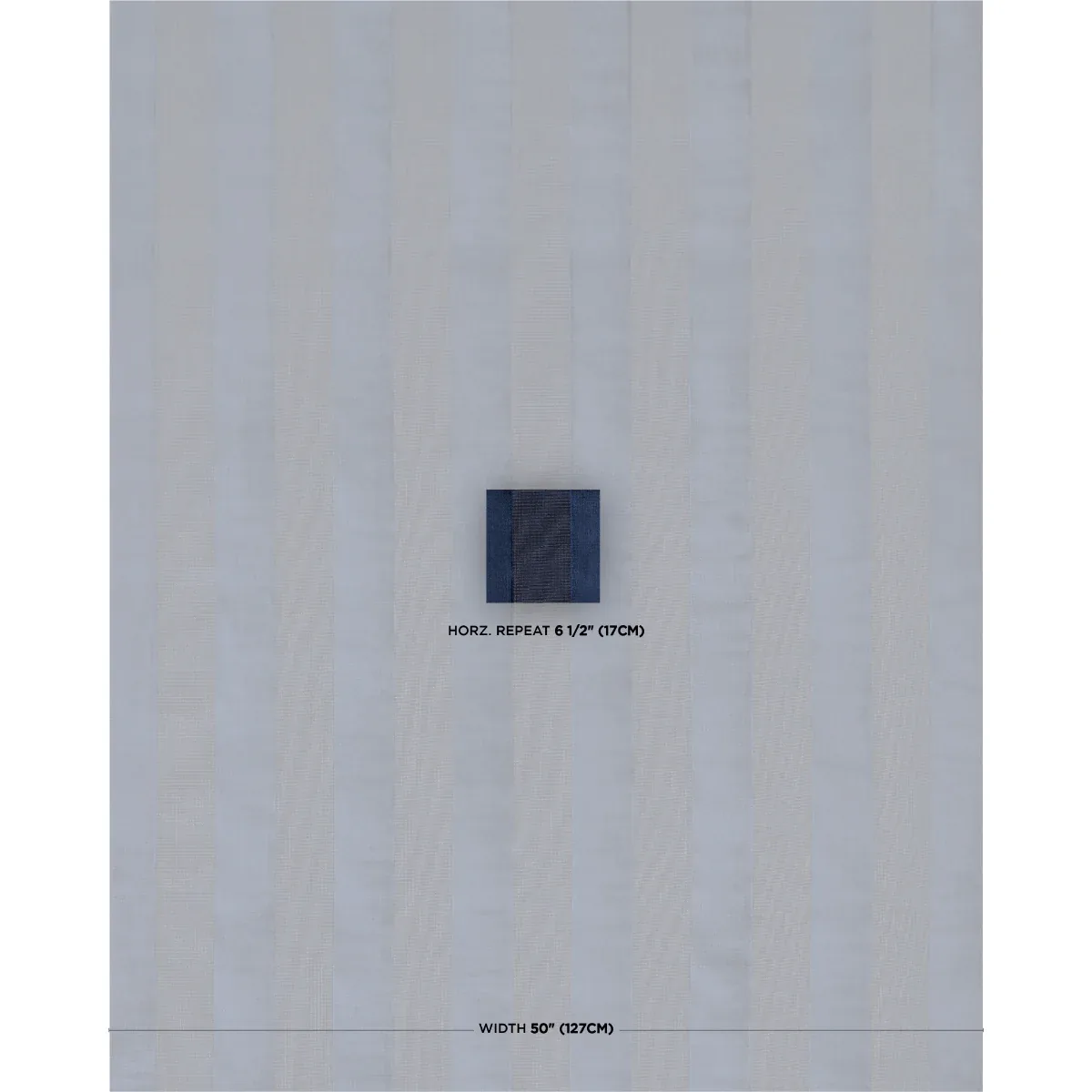 CUNARD STRIÉ VELVET fabric SAPPHIRE color by Schumacher