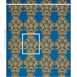 Cybele Embroidery fabric BLUE color by Schumacher
