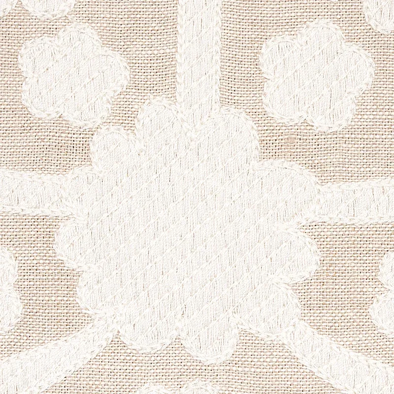 Cybele Embroidery Fabric – NATURAL | Schumacher | Wallpaper Cybele Embroidery fabric NATURAL color by Schumacher