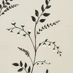 Cynthia Embroidered Print Fabric – BLACK | Schumacher | Wall Cynthia Embroidered Print fabric BLACK color by Schumacher