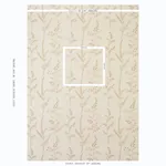 Cynthia Embroidered Print Fabric – NATURAL | Schumacher | Wa Cynthia Embroidered Print fabric NATURAL color by Schumacher