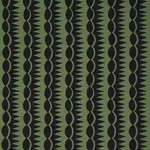 DAGGER STRIPE Fabric – BLACK ON GREEN | Schumacher | Wallpap DAGGER STRIPE fabric BLACK ON GREEN color by Schumacher