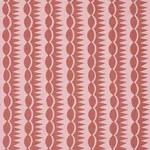 DAGGER STRIPE fabric RED ON PINK color by Schumacher
