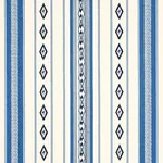 DAKOTA STRIPE Fabric – BLUE | Schumacher | Wallpaper Twins DAKOTA STRIPE fabric BLUE color by Schumacher